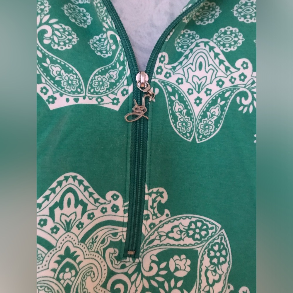 Susan Graver Beautiful Top SZ M - Picture 4 of 7